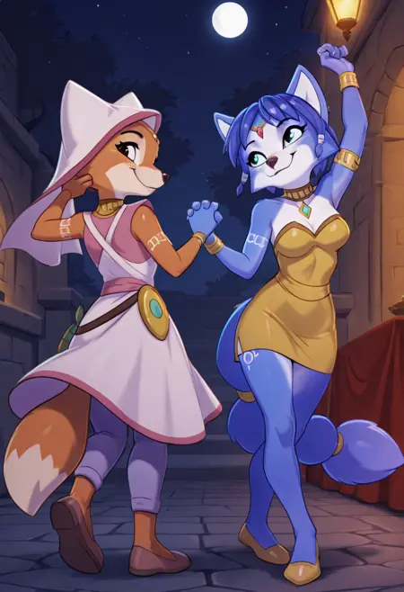 Krystal: Lummh Style (Star Fox) [Illustrious]