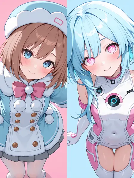 [IL v0.1] Rom/White Sister Rom - Neptunia Series | ロム 超次元ゲイムネプテューヌ (5+2 costumes)