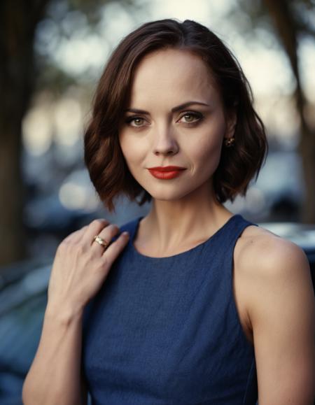 cinematic photo an exquisite portrait photograph, 85mm medium format photo of  (((ohwx woman))) with a classic haircut  <lora:ricci_lora_sdxl_v1-000008:1> . 35mm photograph, film, bokeh, professional, 4k, highly detailed