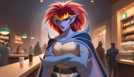 Gargoyles Demona (SDXL)