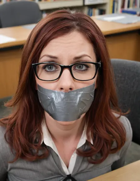 duct tape gag