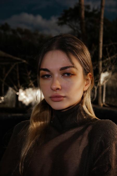 portrait, <lora:AhriNyan:1> ahrinyan, <lora:glam makeup:0.75> looking_at_viewer, black turtleneck,  <lora:BBFP_1.0:0.7> 1girl, Black Background, solo, <lora:Better Portrait Lighting:0.5> betterportraitslite