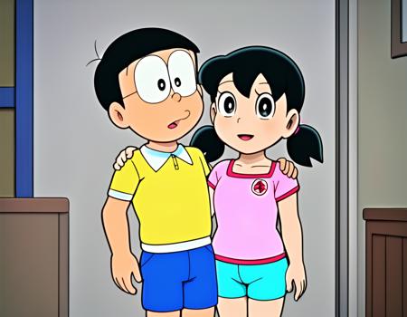 Nobita Nobi and Shizuka minamoto couple (doraemon) v1.0