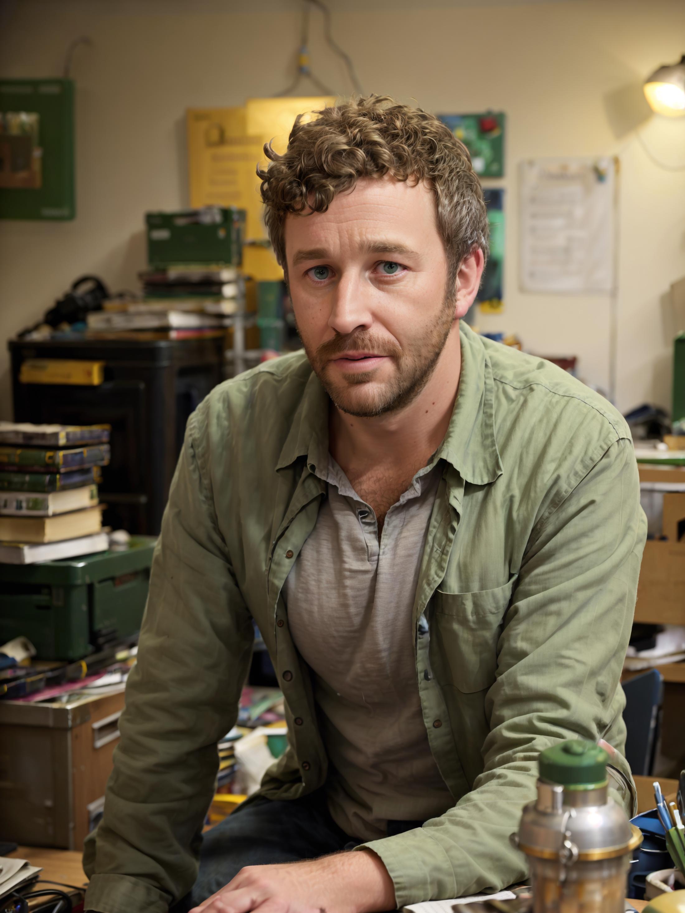 Chris O'Dowd image by rogueAI