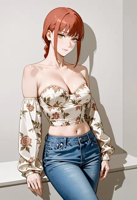 Detached Sleeves Bustier