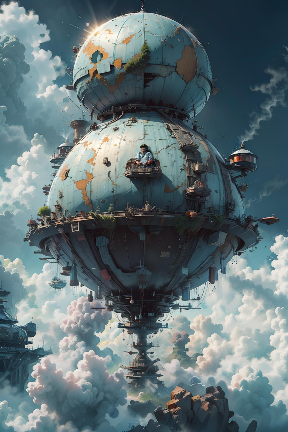  巨大飞空艇  Giant airship image by Neo_cute