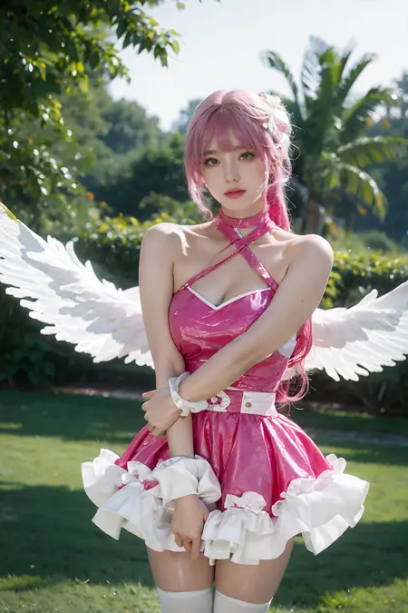 NIKKE Dorothy Nostalgia pink costume
