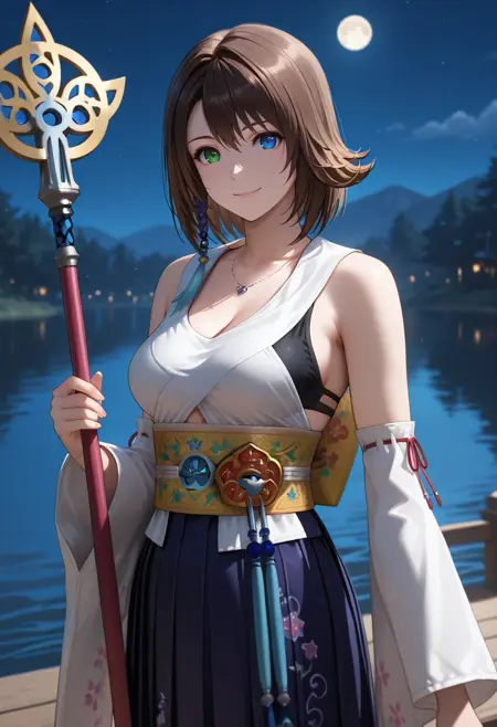 Yuna - Final Fantasy X/X-2  l IllustriousXL (3 Outfits)
