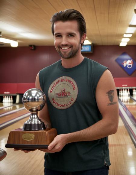 Ronald "Mac" McDonald (Rob McElhenney in 'It's Always Sunny in Philadelphia') SDXL SDXL V1