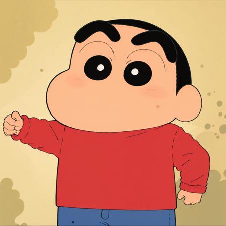 masterpiece,highres,high quality,extremely detailed,solo,
<lora:Shin-chan001:0.7>,smile,
Shin-chan,1malechild,
red shirt,long sleeves,