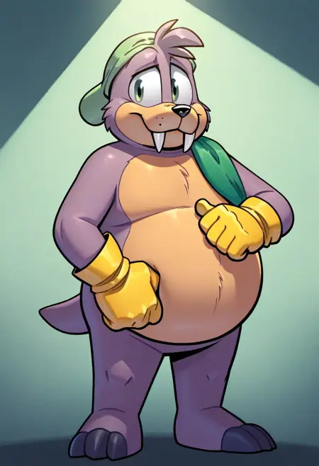 Rotor the Walrus - Sonic Archie Comics