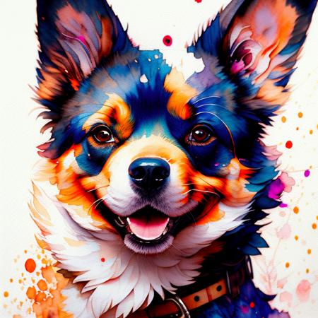 01893-3282318438-wtrcolor style, Digital art of (dog character), official art, frontal, smiling, masterpiece, Beautiful, ((watercolor)), face pai.png