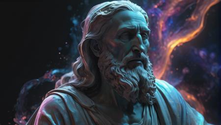 divine energy of the jewsih god, similar to a greek  god statue made of glass, wearing ancient robe, all wise, all knowing, xrayfully  ((((TRANSPARENT see through ENERGY:2)))) of man with long beard, fatherly figure, as an etherial  translucent glowing awe-inspiring depiction of the Divine Presence, represented as an abstract form of light and energy at the center of the universe. This ethereal being radiates a spectrum of soft, luminous colors that gently illuminate the cosmos around it, casting serene and harmonious light across swirling galaxies and celestial bodies. The scene blends elements of photorealism, ethereal, sense of awe, epic composition, cinematic lighting, and vibrant to create a transcendent, spiritual visual that respects the mystical and indescribable nature of the divine. an image of a man , epic shamanic dmt art, quality astral projection render, sculls, energy, bony, colorful muscular eldritch, nick land, clothed in ancient, astral nebula, healing energy, edge of nothingness love, salvia, lich
 <lora:Artistic Image Enhancement v1.1 Lite:.5> <lora:IOS_Iridescent_opal_style:.3>, award winning photograph + cinematic shot + photos taken by ARRI 65 + incredibly detailed, sharpen, details + professional lighting, photography lighting + 50mm, 80mm, 100m + lightroom gallery + behance photographys + unsplash, global illumination, epic award winning photograph (subsurface scattering:1.3), intracate details, ambient occlusion, global illumination, realism, hyper realistic, hyper detailed