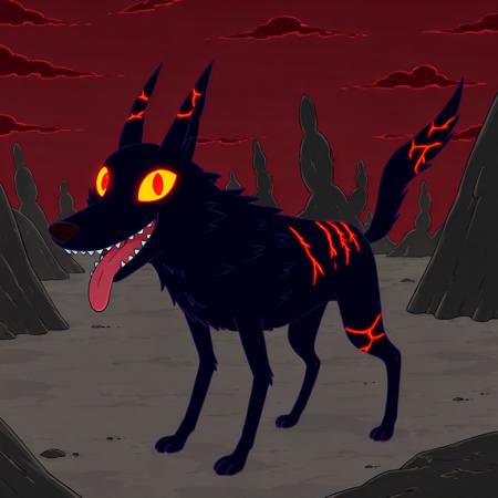 Fire Wolf (Adventure Time) V1