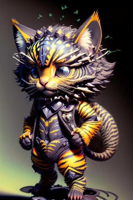 ((((low contrast)))) ,rifstyle  <lora:rifstyle_model1:0.85> An adorable cute tiny little tabby kitten (wearing a suit of mechanized tigerstripeAI Parrley_armor), using an explosive rocket jetpack to fly up toward precious objects on a high shelf in a bedroom. best quality, highres, high resolution, sharp focus, high detail, cinematic shadow, sidelighting, motion blur