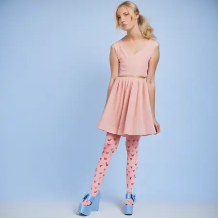 Lace fashion stockings