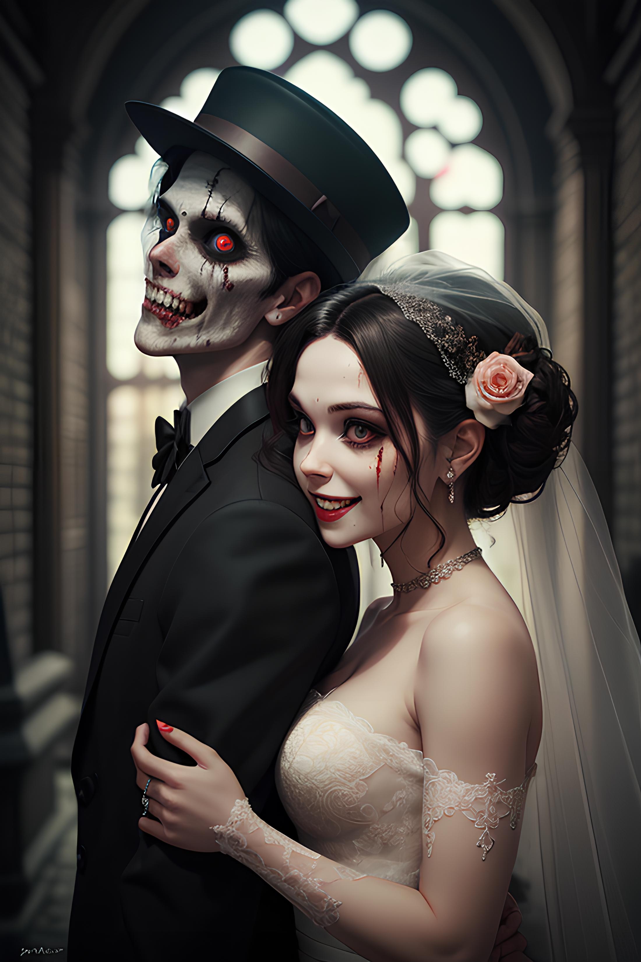 Romantic Wedding Couple Poses image by adhicipta