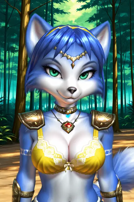 Krystal (Star Fox) - COMMISSION LoRA Illustrious [ NSFW Support ]