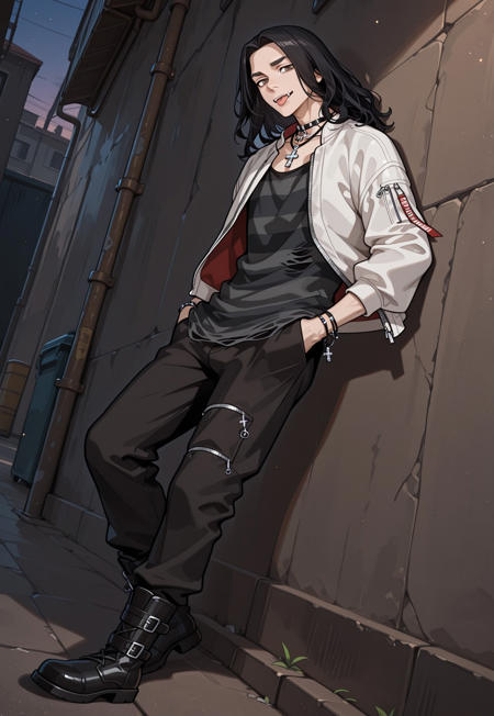 Torn Striped Top Outfit - Clothing Illustrious V1