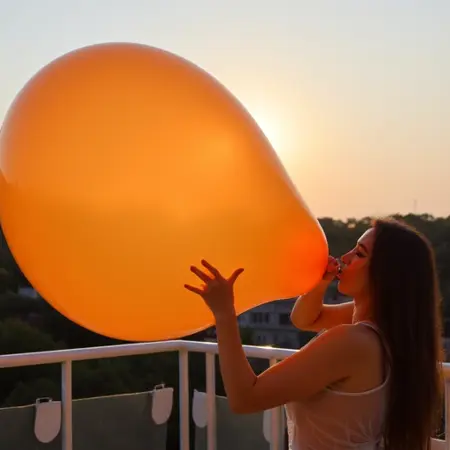 Balloon Blowing