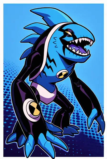 Arctiguana -- Ben 10 ( chaquetrix support ) Noob + illust