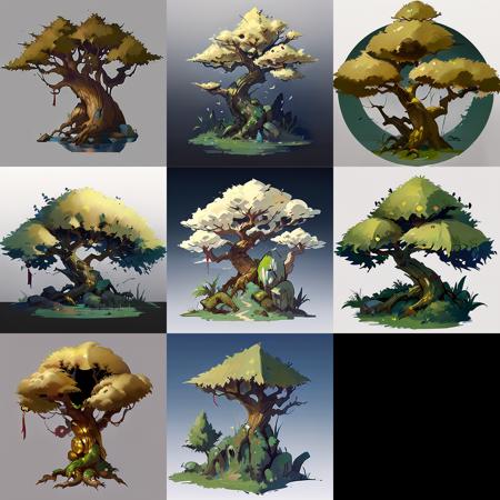 game icon institute, game icon,tree-1,reasonable structure, HD, game icon, perfect work,(masterpiece, top quality, 
best quality, official art, beautiful and aesthetic:1.2),(8k, best quality, masterpiece:,1.2),