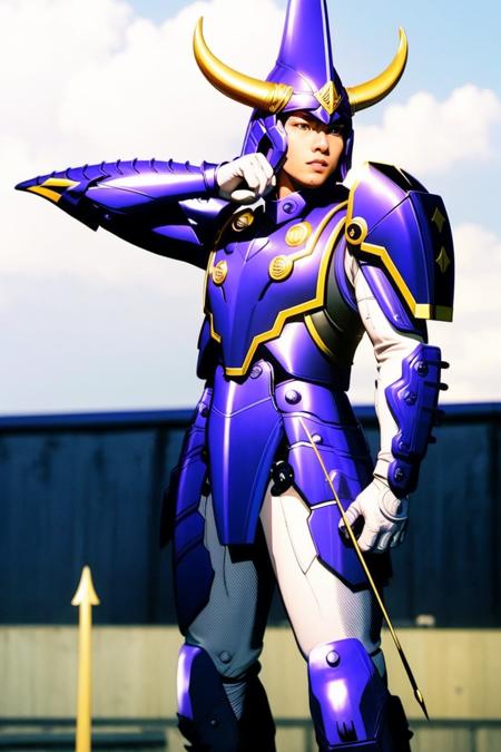 1 boy with armor ,(MASTERPIECE:1.2),(REALISTIC:1.2),8K,Half Japanese Korean,blue hair,Lanky,dynamic pose, len flare,photographed on a Canon EOS R3, 90mm lens, F/8 aperture,open mouth,
(masterpiece, ultra quality, high resolution, 8k, intricate: 1.2), (detailed face:1.2),(insanely detailed, bloom:1.5), handsome, detailed skin,male focus, ((realistic)), good lighting quality,balanced eyes,
best quality, ultra high res, (photorealistic:1.4), star,<lora:Tenku toma_V1:0.9>