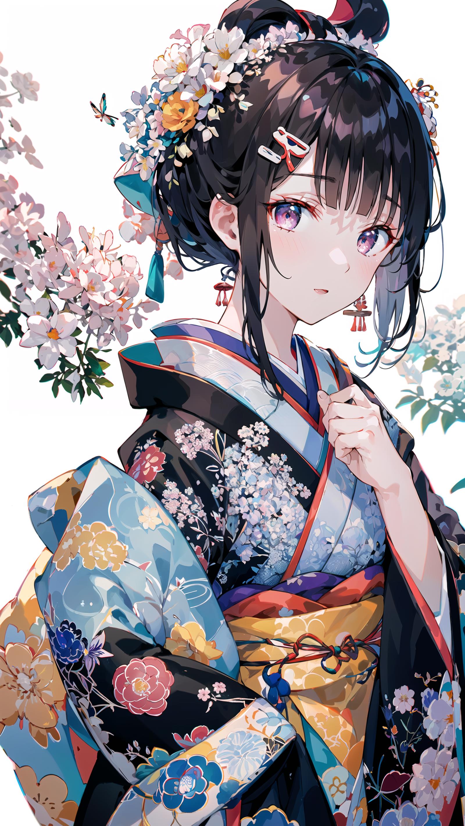 Oiran Traditional Fashion image by SakanakoChan