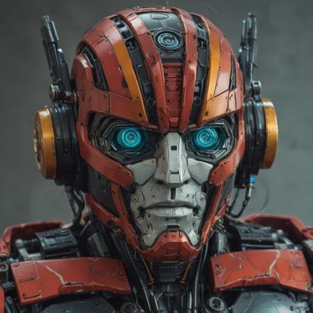red and black robotic parts, transformers g1, by Dong Qichang, , true proportions, key is on the center of image, future retro, barrel chested, diode, unmasked, orange and teal, connector, china,micro detail, seapunk, UHD, 8K, fabric texture, 3D sculpture, patterned shadows and lighting, android face, detailed reflections, golden ratio, art nouveau, VR goggles, detailed mechanical parts, golden ratio, volumetric lighting, photorealistic,micro detail, octane render, 3D cinematic lighting, cryengine, octane render, intricate, ultra realistic, cinematic lighting, hyper realism, high detail, octane render, 8k