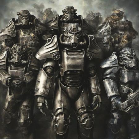 masterpice,high quality,
 <lora:PE_PowerArmor:0.8> PEPowerArmor,
group photo,party,group selfie,rap album cover