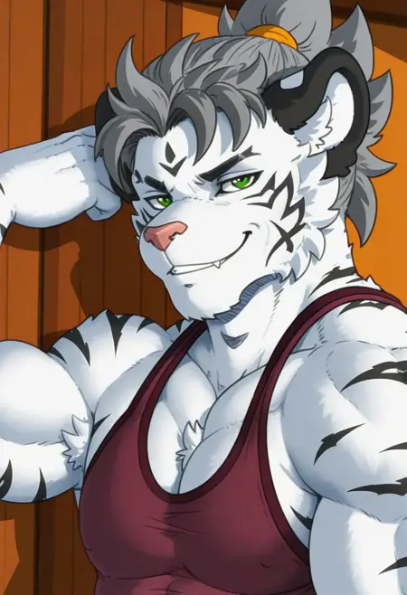 Alan - Snow/White (WhiteTigerCub) [Illustrious]