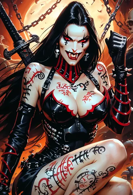 Claudia (from Requiem Chevalier Vampire / Vampire Knight) Pony