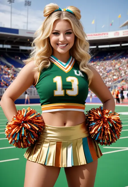 Dynamic Wildcard - cheerleader unleashed