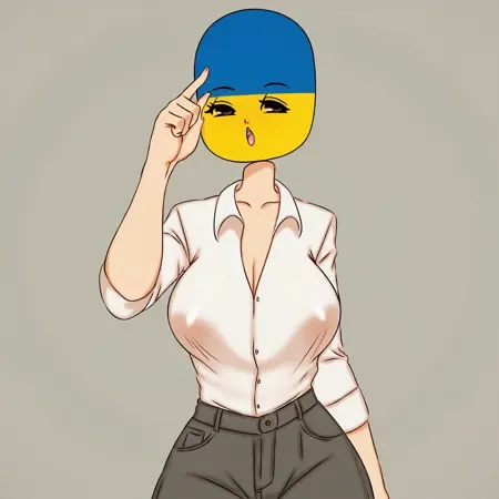 Flawsy countryhuman's style lora for flux