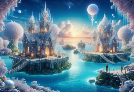 score_9, score_8_up, score_7_up,
* masterpiece, best quality, 8K, anime, **young male adventurer**, vast pearl-crystal sky-island, **floating structures**, whimsical, fantasy landscape, vibrant, wide shot.
pearlum,
aidmaimageupgrader,aidmamj6.1,