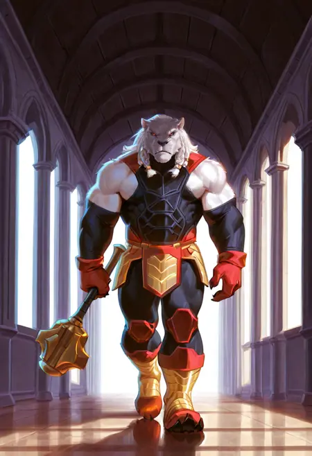 Battle Beast (Invincible) - [Furry]