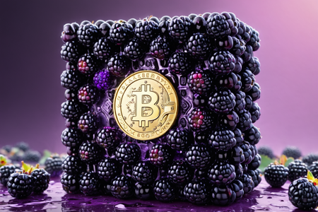 a silver polkadot coin with textured logo, polished finish with purple juice glow, blackberry vine patterns, solo, blackberryworld, matte finish with blackberry juice stains, purple shimmer, blackberryworld, a crypto mining farm with glowing rigs covered in blackberry vines, cooling fans dripping with purple juice, blackberry flowers scattered, detailed background, blackberryworld, displayed in a safe with blackberry vines, glowing purple, blackberryworld, dynamic angle, wide shot, a glowing cube with blackberryworld patterns, floating with purple juice glow, nearby, blackberryworld, best quality, vibrant colors, photorealistic style, high detail, high-definition, hyper-realistic, extremely high-resolution details, fine texture, incredibly lifelike, realistic, not fantasy, not anime, not drawing, highres, 4K resolution, source photo, realistic photo, masterpiece, best quality, amazing quality, very aesthetic, ultra-detailed, soft lighting, golden tones with blackberry purples, warm gold hues with purple juice accents, blackberryworld, soft light with blackberry juice glow, purple shimmer, blackberryworld, dynamic angle, wide shot, <lora:Blackberryworld_Morth:1>
