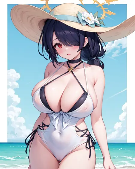 Hinata/若葉ヒナタ/日向 (Blue Archive) Swimsuit 水着