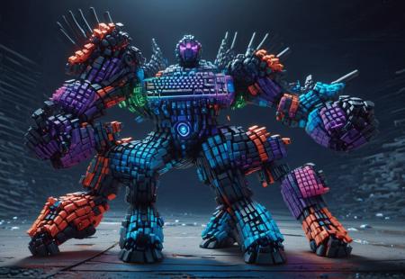 RGB Keyboard themed,,

(3 diffrents characters:2), RGB Keyboard, best quality, good quality, very awa, very aesthetic, absurdres, newest, group, group shot, expressing love, hugging, CivBot, CivChan and civitchan holding together, 3 people hugging together, 2girls, and 1robot, (Ombre color scheme of neon blue,neon light orange ,neon orange ) made of, tiny neon glass filaments, w0gf1l:0.81,  Manga style, detailed hyperrealism, full-body automaton (CivBot, blue robot), Civitai Logo medallion, head tilted, very high contrast, overhead lighting, 3D rendering, 4, 

smiling,

holographic text:"BUZZ" coins floating around,

First character : CivChan, purple eyes, pink hair made of  made of filaments, short hair, 
Second character :  CivBot, civitchan, blue yes, black long hair made of filaments, body made of RGB Keyboard,
Third character : android, bot, body made of RGB Keyboard,

Background: cyber computer room set, 