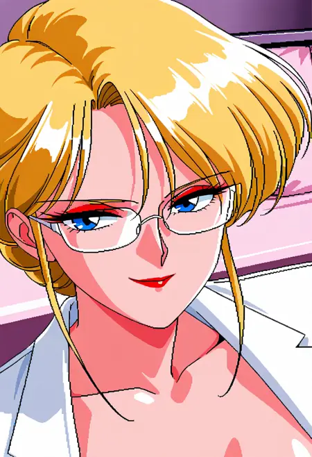 Sogna Viper pc-98 pixelart style