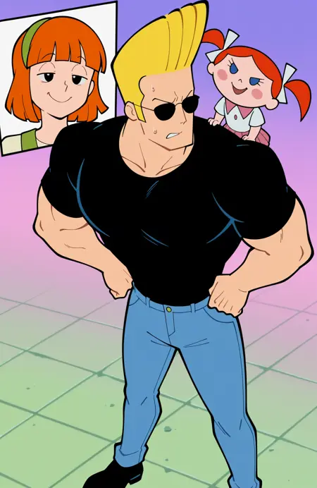 3in1: Johnny Bravo - Little Suzy - Talky Tabitha ~ Johnny Bravo (Cartoon) [IL]