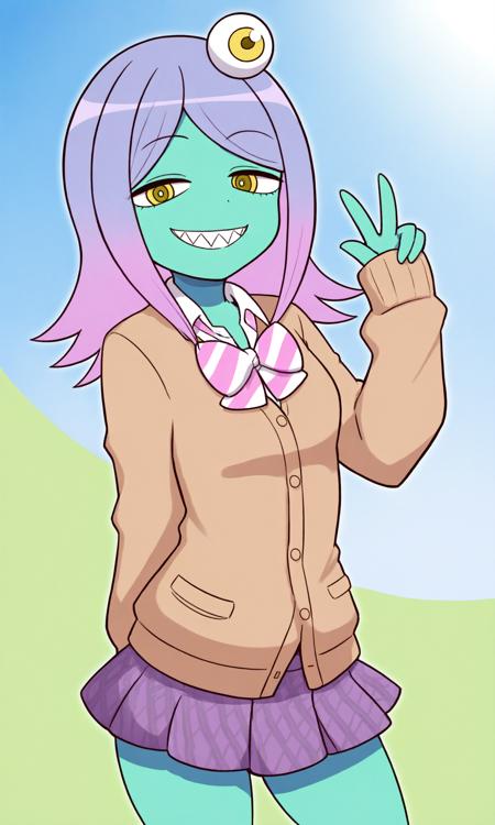 Midori - (Uchuu Patrol Luluco) Illustrious - Commission Illustrious