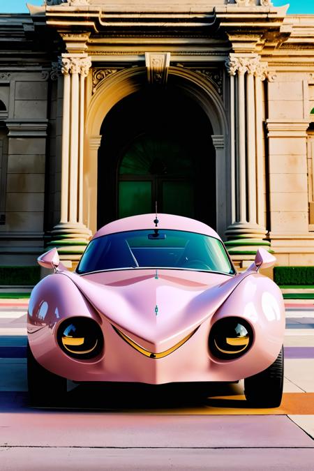 <lora:futkar_v1:1> futkar
masterpiece, highly detailed photorealistic 8k raw photo, best cinematic quality, volumetric lighting and shadows
1 girl on Pale Pink car, (worm's eye:1.2)
(__All/bakcground__ background:1.2)