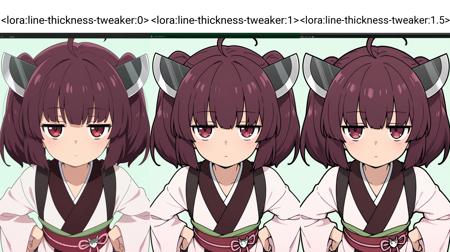 [Illustrious]Line thickness tweaker/線幅微調整 LoRA v1.0