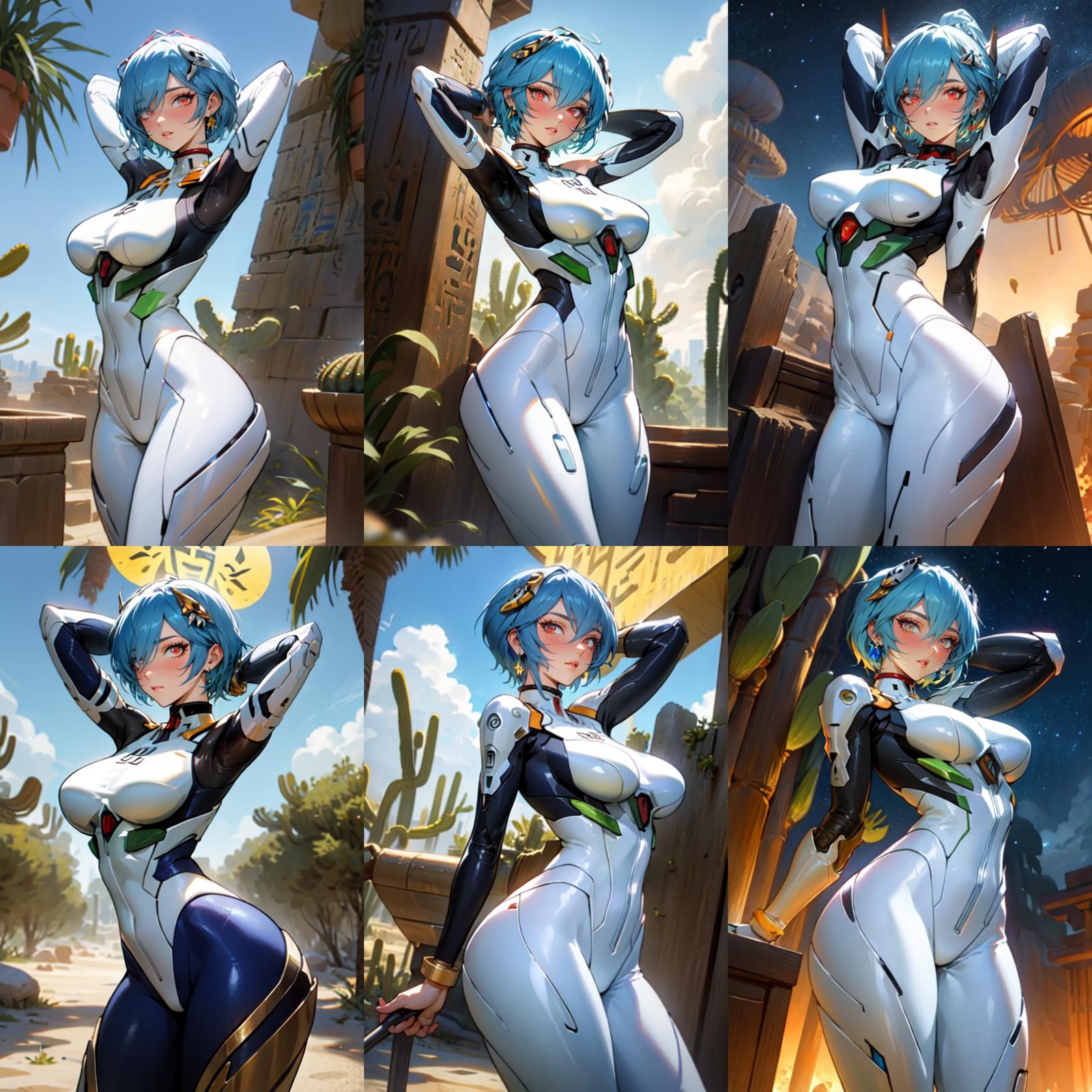 Rei Ayanami - Bodysuit │ Neon Genesis Evangelion image by bluelovers
