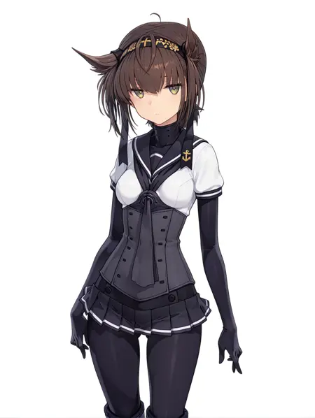 【Illustrious】初月 艦隊これくしょん-艦これ- (Hatsuzuki) (KanColle)