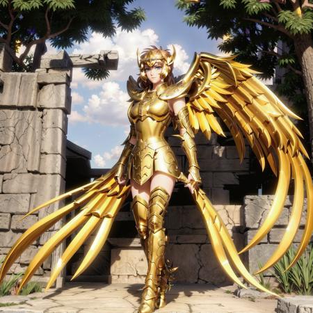 <lora:SagittariusArmor:0.6>, masterpiece, best quality, masterpiece, detailed face, detailed eyes, full body,  1girl, SagittariusArmor, female armor, long  golden wings,  walking on the ancient greek battlefields, nsfw, sexy