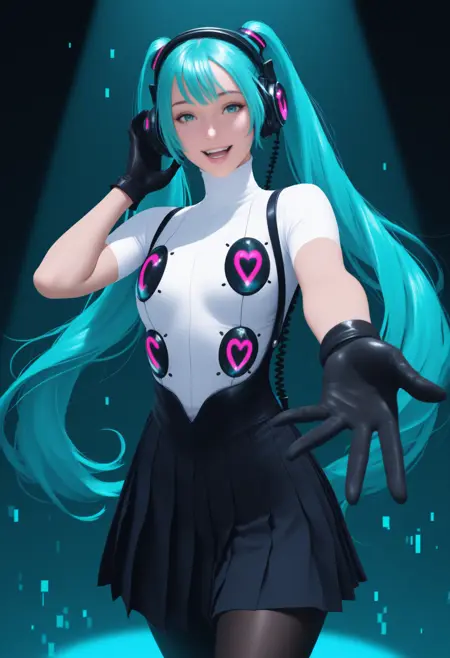 [NoobAI-XL EPS v1.1] Hatsune Miku | Persona 4: Dancing All Night