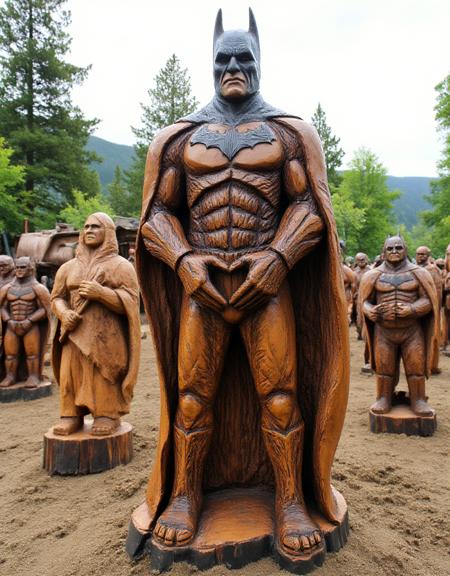 Chainsaw Sculpture style - Flux1.D v1.0