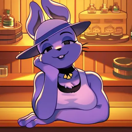 Rabbit Shopkeeper (Undertale) [Pony SDXL]